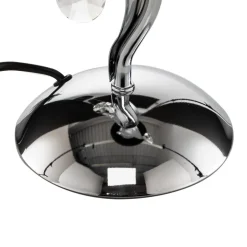 Bordlampe Jacqueline, 1 lyskilde, hvit