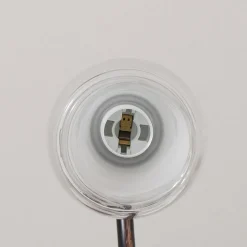 Bordlampe Liliana, 1 lyskilde, svart, rødgull, metall