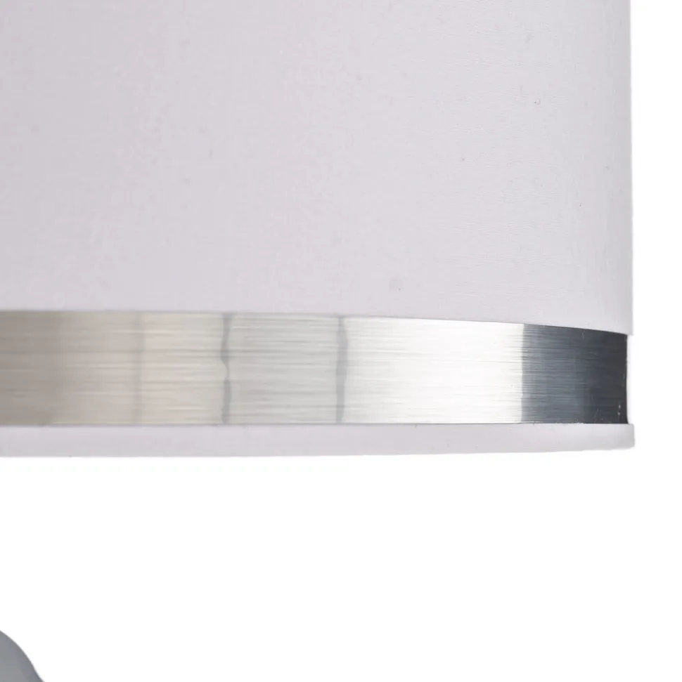 Bordlampe Lund, hvit/opal, høyde 70 cm