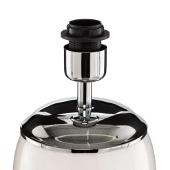 Bordlampe Lund, hvit/opal, høyde 70 cm