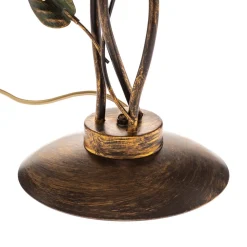 Bordlampe Miranda med 3 lyskilder, bronse