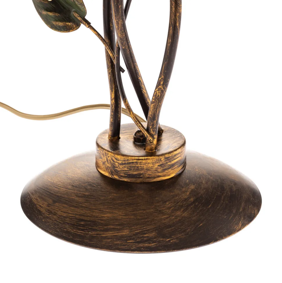 Bordlampe Miranda med 3 lyskilder, bronse