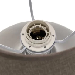 Bordlampe Sfera, høyde 53 cm, sement/grå