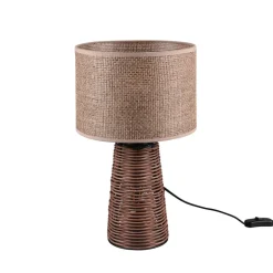 Bordlampe Straw av rattan