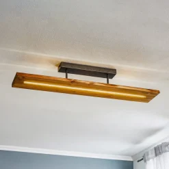 Brad LED-taklampe i tre