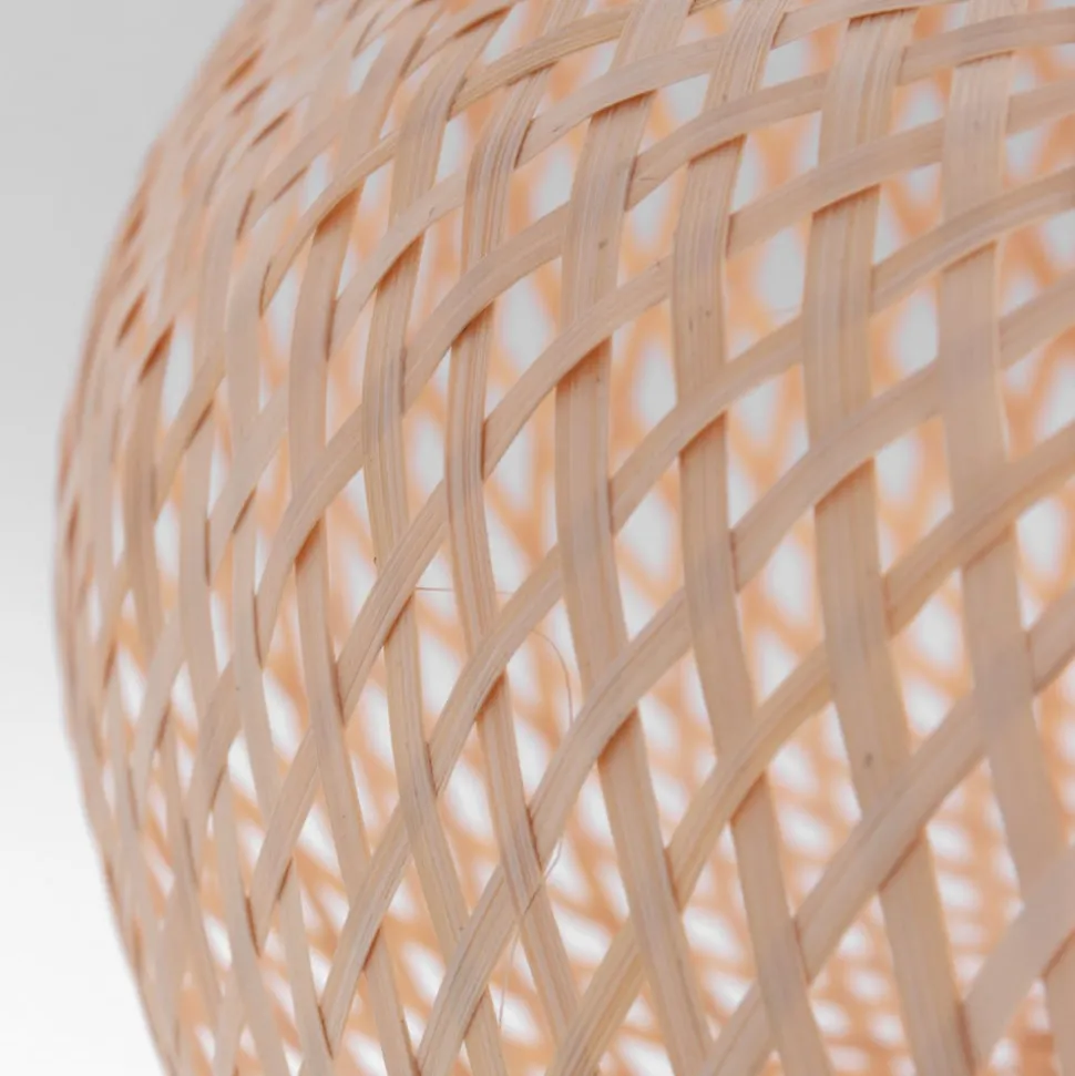 Buet gulvlampe Sparkled Light svart/bøk