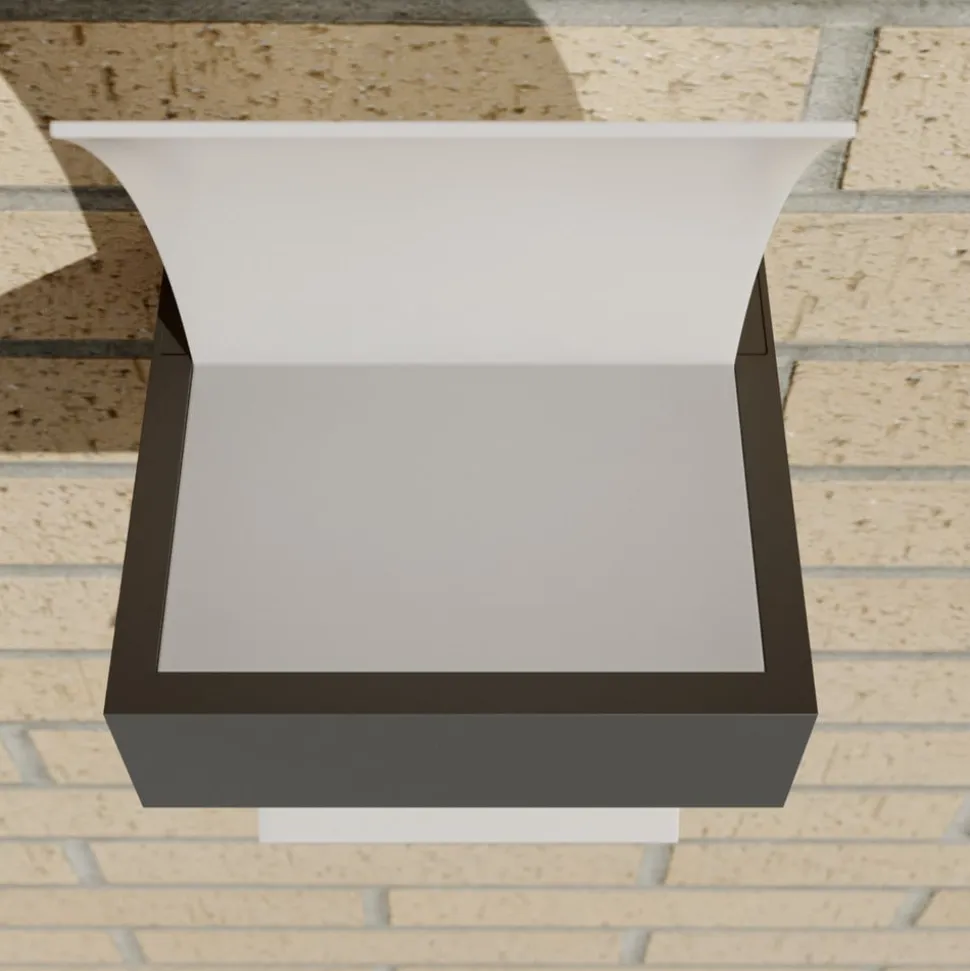 Buet LED utevegglampe Skadi