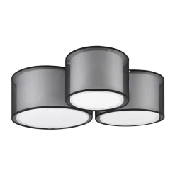 Burton taklampe, 65x55cm, tre lampeskjermer