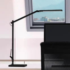 Cala LED-skrivebordslampe, CCT, dimbar, svart