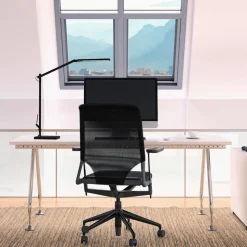 Cala LED-skrivebordslampe, CCT, dimbar, svart