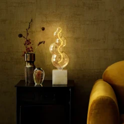 Calex Alicante LED-pære E27 4W 1800 K gull