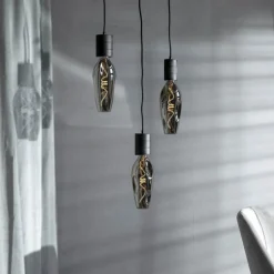 Calex Barcelona LED-pære E27 4W 1 800 K dim titan