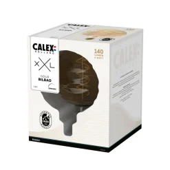 Calex Bilbao LED-pære E27 4W dim 1 800 K gull
