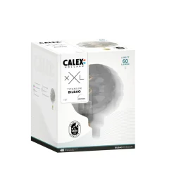 Calex Bilbao LED-pære E27 4W dim 1 800 K titan