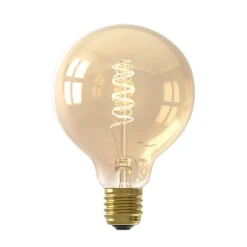 Calex E27 G95 3,8W LED-filament flex 821 gull dim