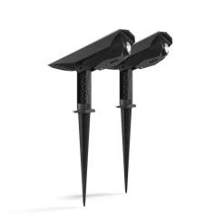 Calex LED-spot med jordspyd Padoa, 2-pak, svart