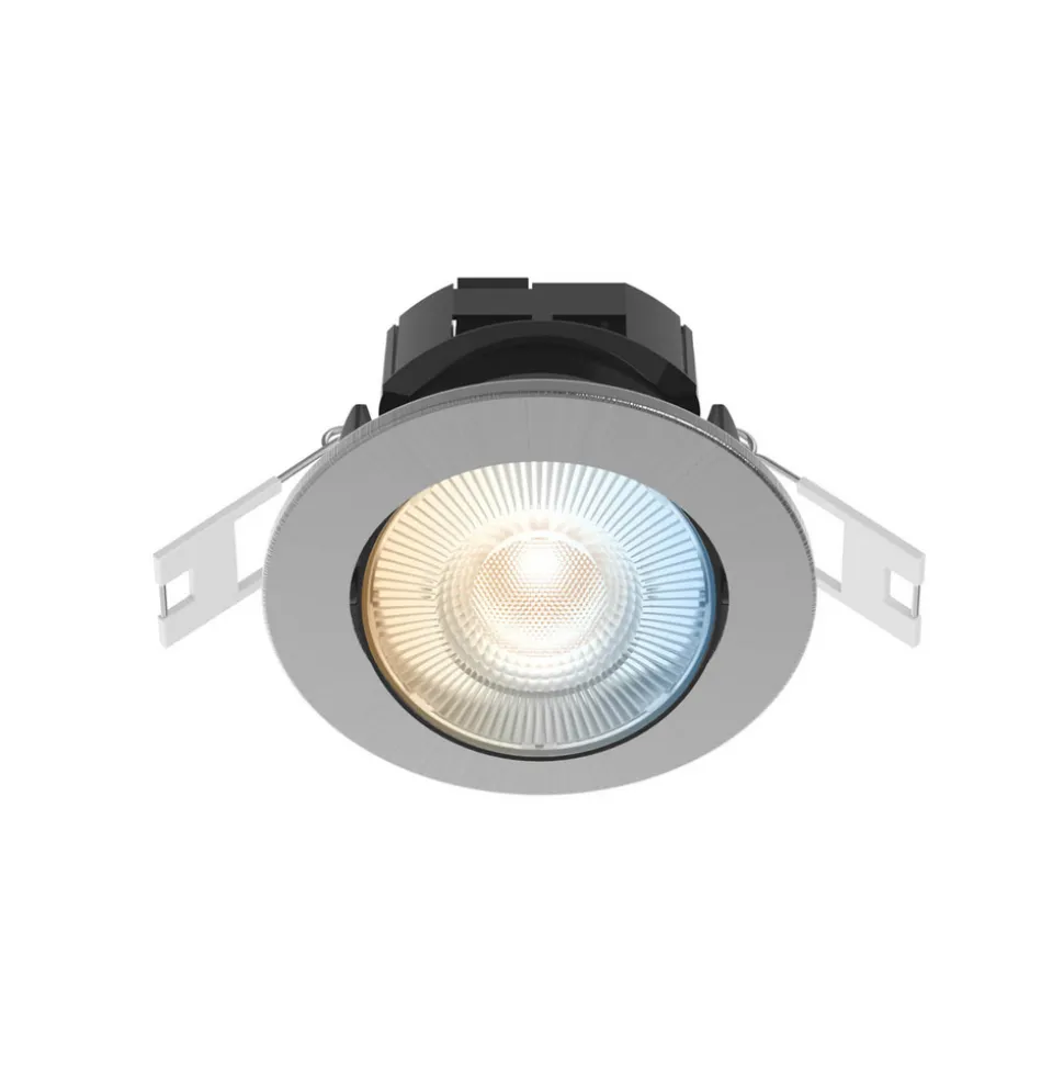 Calex Smart downlight Innfelt taklampe, stål