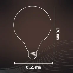 Calex Smart E27 G125 7W LED-tråd 806lm gull