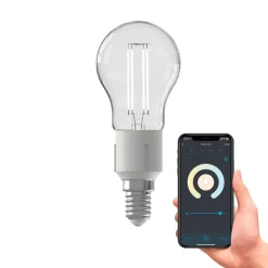 Calex Smart E14 P45 LED 4,9W filament 1800–3000 K