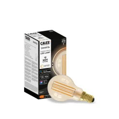 Calex Smart E14 P45 4,5W 1800-3000K dimmer gull 2stk