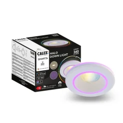 Calex Smart Halo downlight CCT RGB hvit