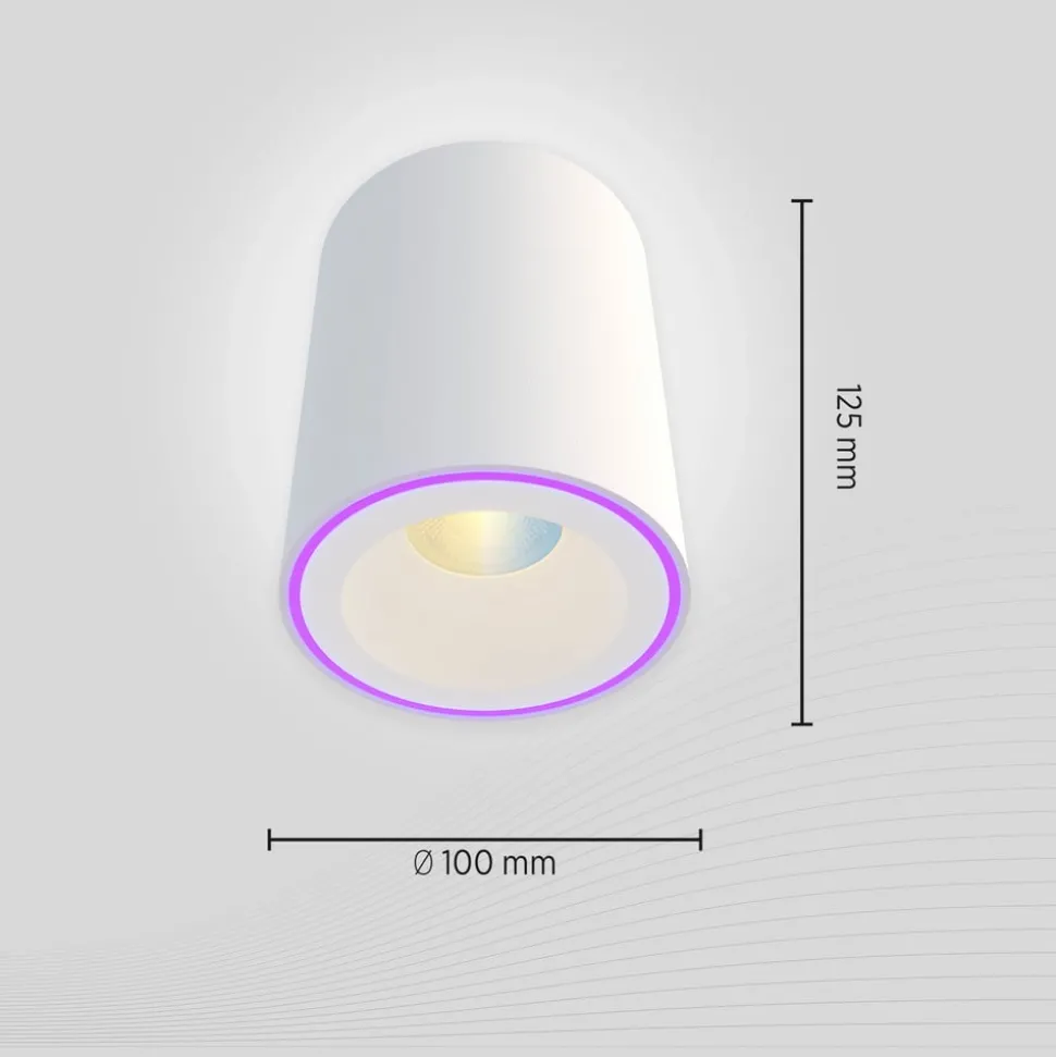 Calex Smart Halo Spot LED downlight, hvit