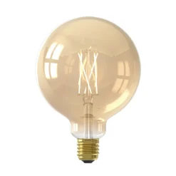 Calex Smart LED globepære E27 G95 7W CCT sett med 2 stk