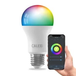 Calex Smart LED-pære E27 A60 9,4W CCT RGB