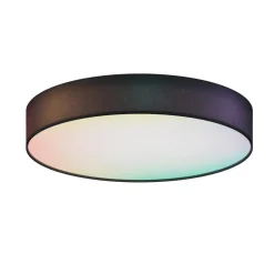 Calex Smart LED-taklampe Fabric, Ø 40 cm, RGBW, dimbar