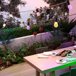 Calex Smart Partystring utendørs lyslenker, RGBW