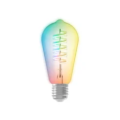 Calex Smart Rustic E27 ST64 LED 4,9W Filament RGBW