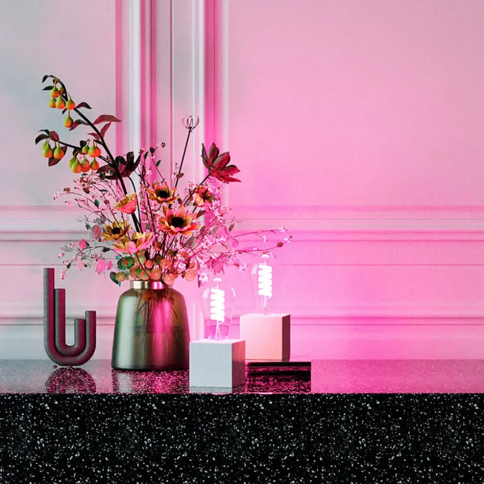 Calex Smart Rustic E27 ST64 LED 4,9W Filament RGBW