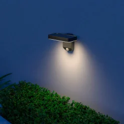 Calex Smart utendørs solcellelampe, sensor, RGBW