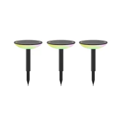 Calex Smart utendørs stiklampe med jordspyd CCT RGB 3stk