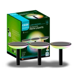 Calex Smart utendørs stiklampe med jordspyd CCT RGB 3stk