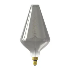 Calex Vienna LED-pære E27 6W dim 1 800 K titan