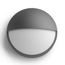 Capricorn - antrasittfarget LED-vegglys, IP44