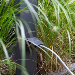 Cuba LED-veilampe, antrasitt med stikkontakt