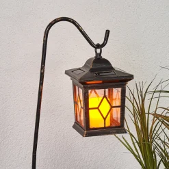 Dekorativ LED-solarlykt Beata i sett