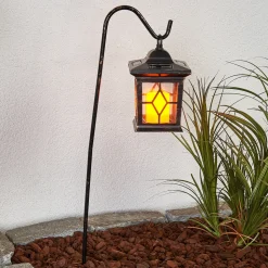 Dekorativ LED-solarlykt Beata i sett