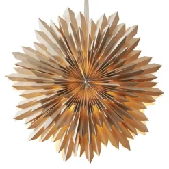 Dekostjerne Ice, papir, uten fatning, beige