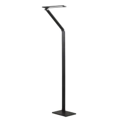 Dimbar LED-gulvlampe Salome, variabel lysfarge