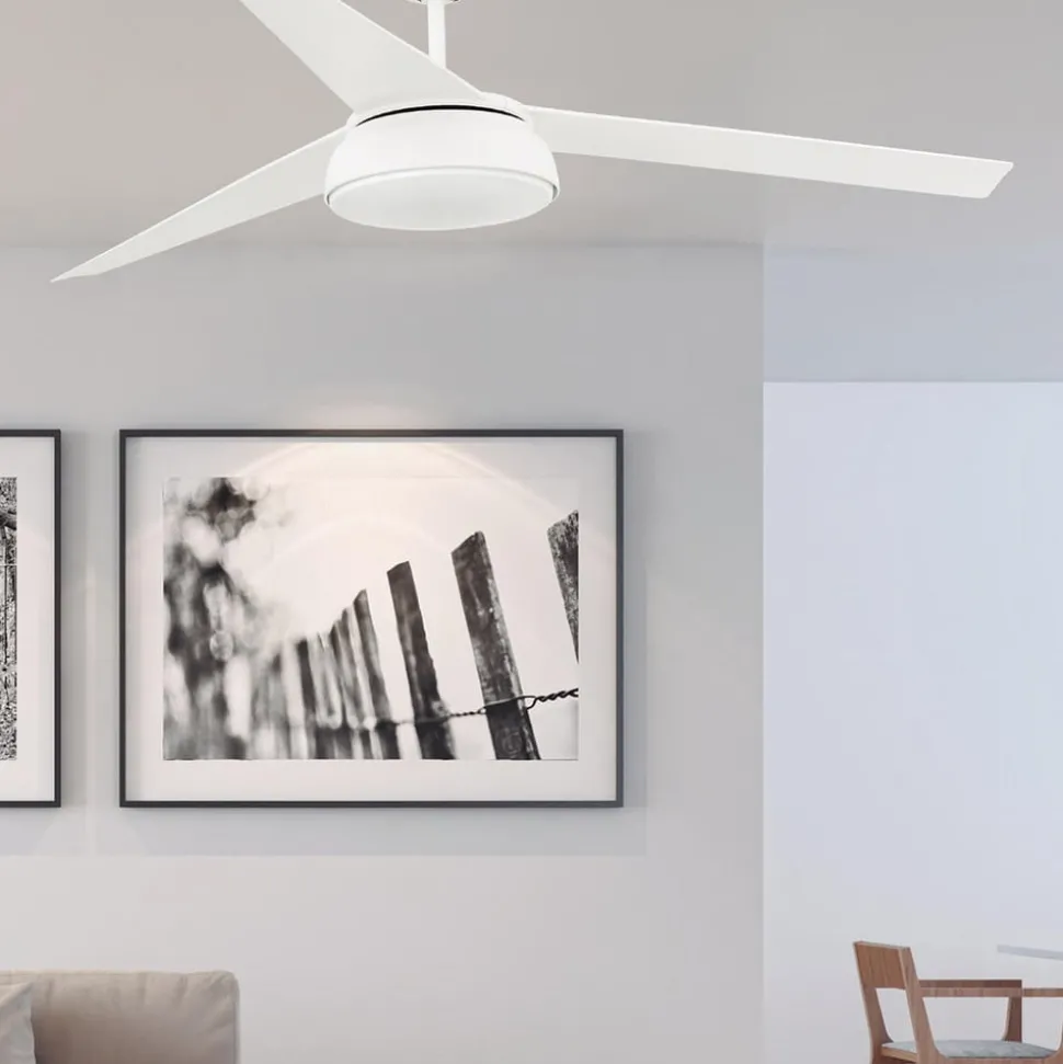 Dimbart lys - LED takviften Vulcano