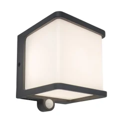 Doblo LED-solcellevegglampe med bevegelsessensor