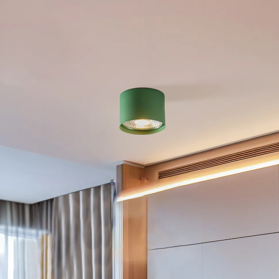 Downlight Chloe fast, grønn