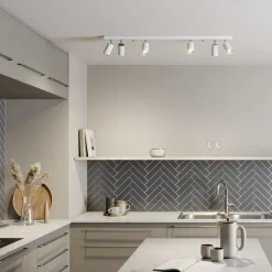 Downlight Eye Spot med 6 lyskilder, hvit