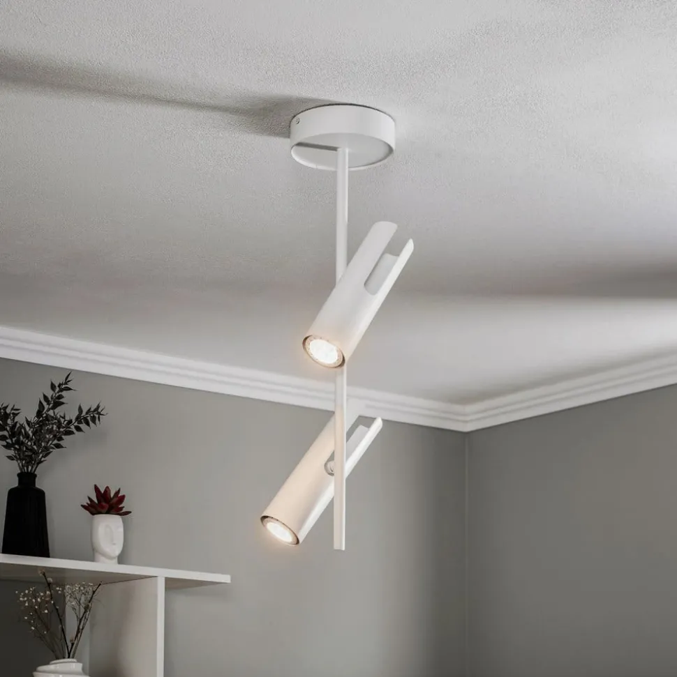 Downlight Leda 2, 2 lyskilder, hvit