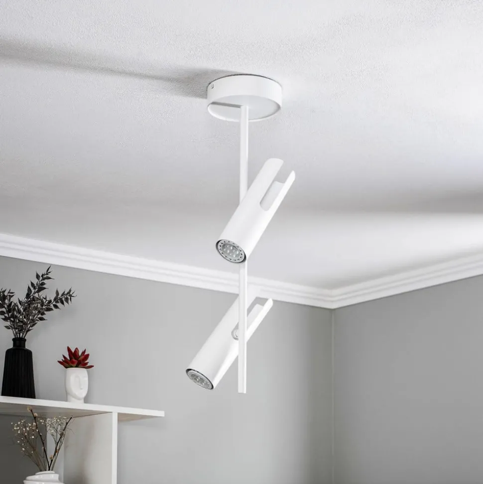 Downlight Leda 2, 2 lyskilder, hvit