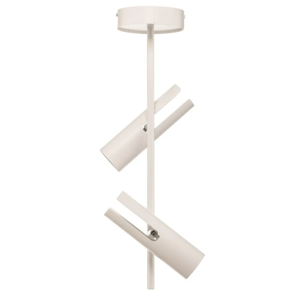 Downlight Leda 2, 2 lyskilder, hvit