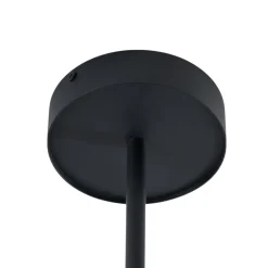 Downlight Leda 3, antrasitt, 3 lyskilder, stål, høyde 76 cm